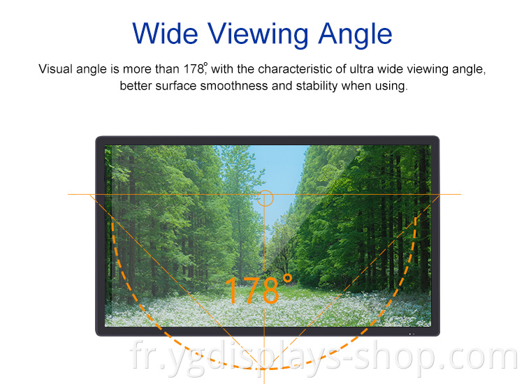 43 Multi-zone LCD Menu Board